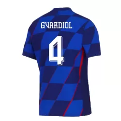 Camisola Croácia Gvardiol 4 Homem Equipamento 2ª Euro 2024 Camisola Croácia Gvardiol 4 Homem Equipamento 2ª Euro 2024