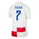Camisola Croácia Majer 7 Criança Equipamento 1ª Euro 2024