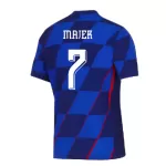 Camisola Croácia Majer 7 Homem Equipamento 2ª Euro 2024