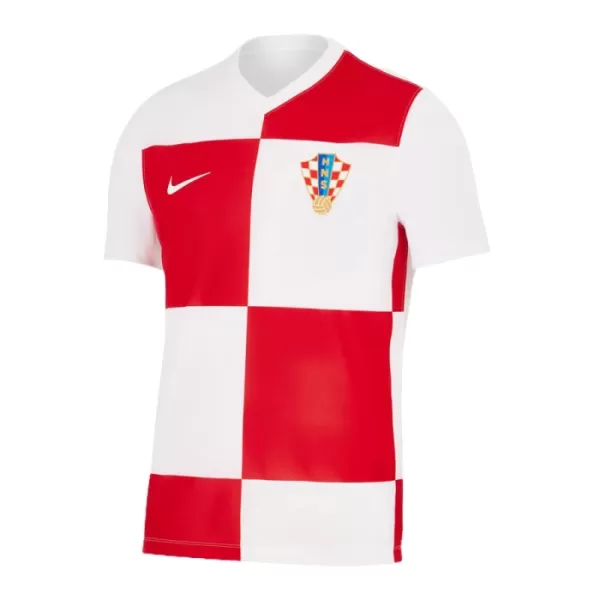 Camisola Croácia Modrić 10 Criança Equipamento 1ª Euro 2024