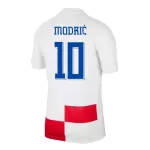Camisola Croácia Modrić 10 Homem Equipamento 1ª Euro 2024