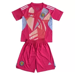 Camisola Guarda-Redes Escócia Criança Euro 2024 Rosa Camisola Guarda-Redes Escócia Criança Euro 2024 Rosa