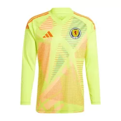 Camisola Guarda-Redes Escócia Homem Euro 2024 Amarela Manga Comprida Camisola Guarda-Redes Escócia Homem Euro 2024 Amarela Manga Comprida
