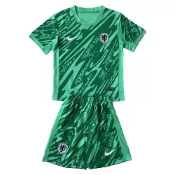 Camisola Guarda-Redes Holanda Criança Euro 2024 Verde Camisola Guarda-Redes Holanda Criança Euro 2024 Verde