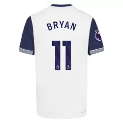 Camisola Tottenham Hotspur Bryan 11 Homem Equipamento 1ª 2024/25 Camisola Tottenham Hotspur Bryan 11 Homem Equipamento 1ª 2024/25