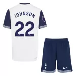 Camisola Tottenham Hotspur Johnson 22 Criança Equipamento 1ª 2024/25
