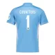Camisola Guarda-Redes Real Madrid Courtois 1 Criança Equipamento 1ª 2024/25