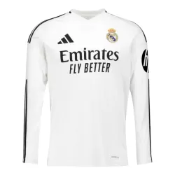 Camisola Manga Comprida Real Madrid Criança Equipamento 1ª 2024/25
