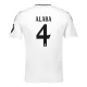 Camisola Real Madrid Alaba 4 Criança Equipamento 1ª 2024/25