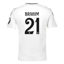 Camisola Real Madrid Brahim 21 Homem Equipamento 1ª 2024/25 Camisola Real Madrid Brahim 21 Homem Equipamento 1ª 2024/25