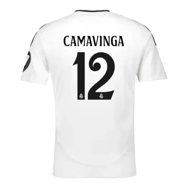 Camisola Real Madrid Camavinga 12 Criança Equipamento 1ª 2024/25