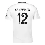 Camisola Real Madrid Camavinga 12 Homem Equipamento 1ª 2024/25