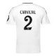 Camisola Real Madrid Carvajal 2 Criança Equipamento 1ª 2024/25