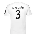 Camisola Real Madrid E. Militão 3 Homem Equipamento 1ª 2024/25