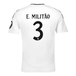 Camisola Real Madrid E. Militão 3 Homem Equipamento 1ª 2024/25