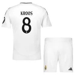 Camisola Real Madrid Kroos 8 Criança Equipamento 1ª 2024/25 Camisola Real Madrid Kroos 8 Criança Equipamento 1ª 2024/25