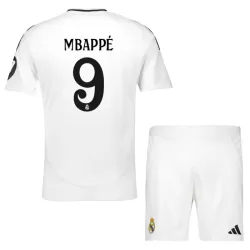 Camisola Real Madrid Mbappé 9 Criança Equipamento 1ª 2024/25 Camisola Real Madrid Mbappé 9 Criança Equipamento 1ª 2024/25