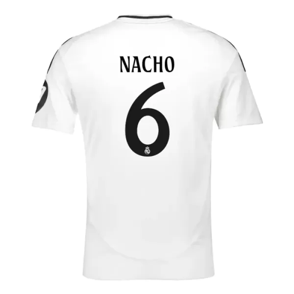 Camisola Real Madrid Nacho 6 Criança Equipamento 1ª 2024/25