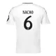 Camisola Real Madrid Nacho 6 Criança Equipamento 1ª 2024/25