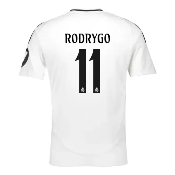 Camisola Real Madrid Rodrygo 11 Criança Equipamento 1ª 2024/25
