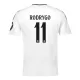 Camisola Real Madrid Rodrygo 11 Criança Equipamento 1ª 2024/25