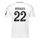 Camisola Real Madrid Rudiger 22 Criança Equipamento 1ª 2024/25