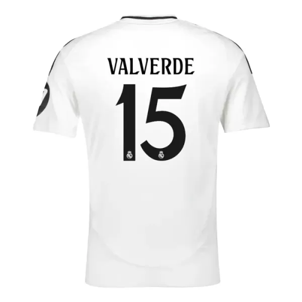 Camisola Real Madrid Valverde 15 Criança Equipamento 1ª 2024/25