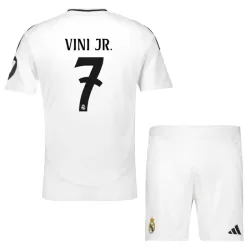 Camisola Real Madrid Vini JR 7 Criança Equipamento 1ª 2024/25 Camisola Real Madrid Vini JR 7 Criança Equipamento 1ª 2024/25
