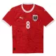 Camisola Áustria Alaba 8 Homem Equipamento 1ª Euro 2024