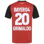 Camisola Bayer Leverkusen Alejandro Grimaldo 20 Homem Equipamento 1ª 2024/25