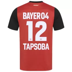 Camisola Bayer Leverkusen Edmond Tapsoba 12 Homem Equipamento 1ª 2024/25 Camisola Bayer Leverkusen Edmond Tapsoba 12 Homem Equipamento 1ª 2024/25