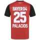 Camisola Bayer Leverkusen Exequiel Palacios 25 Criança Equipamento 1ª 2024/25