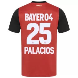 Camisola Bayer Leverkusen Exequiel Palacios 25 Homem Equipamento 1ª 2024/25 Camisola Bayer Leverkusen Exequiel Palacios 25 Homem Equipamento 1ª 2024/25