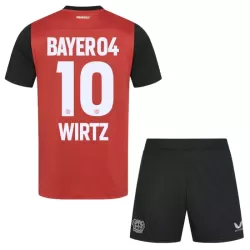 Camisola Bayer Leverkusen Florian Wirtz 10 Criança Equipamento 1ª 2024/25 Camisola Bayer Leverkusen Florian Wirtz 10 Criança Equipamento 1ª 2024/25