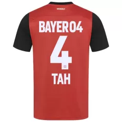 Camisola Bayer Leverkusen Jonathan Tah 4 Homem Equipamento 1ª 2024/25 Camisola Bayer Leverkusen Jonathan Tah 4 Homem Equipamento 1ª 2024/25