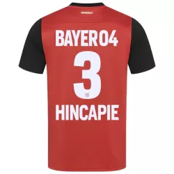 Camisola Bayer Leverkusen Piero Hincapie 3 Homem Equipamento 1ª 2024/25 Camisola Bayer Leverkusen Piero Hincapie 3 Homem Equipamento 1ª 2024/25
