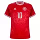 Camisola Dinamarca Eriksen 10 Homem Equipamento 1ª Euro 2024