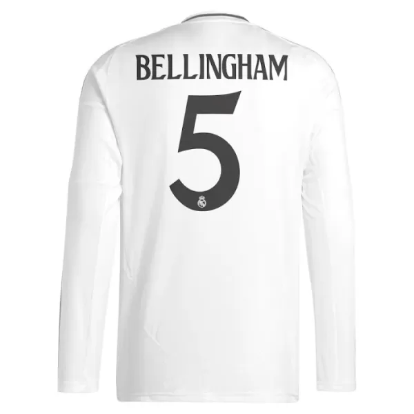 Camisola Manga Comprida Real Madrid Bellingham 5 Homem Equipamento 1ª 2024/25