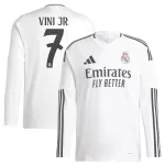 Camisola Manga Comprida Real Madrid Vini JR 7 Homem Equipamento 1ª 2024/25