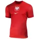 Camisola Polônia Lewandowski 9 Homem Equipamento 2ª Euro 2024