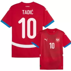 Camisola Sérvia Tadic 10 Homem Equipamento 1ª Euro 2024 Camisola Sérvia Tadic 10 Homem Equipamento 1ª Euro 2024