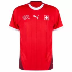 Camisola Suíça Xhaka 10 Homem Equipamento 1ª Euro 2024