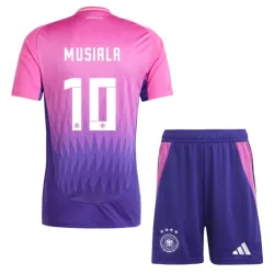 Camisola Alemanha Musiala 10 Criança Equipamento 2ª Euro 2024 Camisola Alemanha Musiala 10 Criança Equipamento 2ª Euro 2024