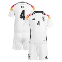 Camisola Alemanha Tah 4 Criança Equipamento 1ª Euro 2024 Camisola Alemanha Tah 4 Criança Equipamento 1ª Euro 2024
