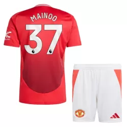 Camisola Manchester United Mainoo 37 Criança Equipamento 1ª 2024/25 Camisola Manchester United Mainoo 37 Criança Equipamento 1ª 2024/25