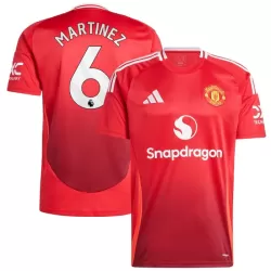 Camisola Manchester United Martinez 6 Homem Equipamento 1ª 2024/25 Camisola Manchester United Martinez 6 Homem Equipamento 1ª 2024/25