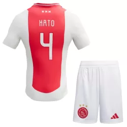 Camisola Ajax Amsterdam Jorrel Hato 4 Criança Equipamento 1ª 2024/25 Camisola Ajax Amsterdam Jorrel Hato 4 Criança Equipamento 1ª 2024/25