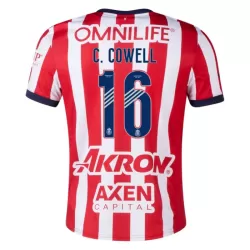 Camisola CD Guadalajara C. Cowell 16 Homem Equipamento 1ª 2024/25 Camisola CD Guadalajara C. Cowell 16 Homem Equipamento 1ª 2024/25