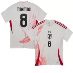 Camisola Japão Minamino 8 Homem Equipamento 2ª 2024/25 Camisola Japão Minamino 8 Homem Equipamento 2ª 2024/25