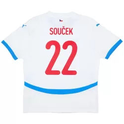 Camisola República Checa Soucek 22 Homem Equipamento 2ª Euro 2024 Camisola República Checa Soucek 22 Homem Equipamento 2ª Euro 2024